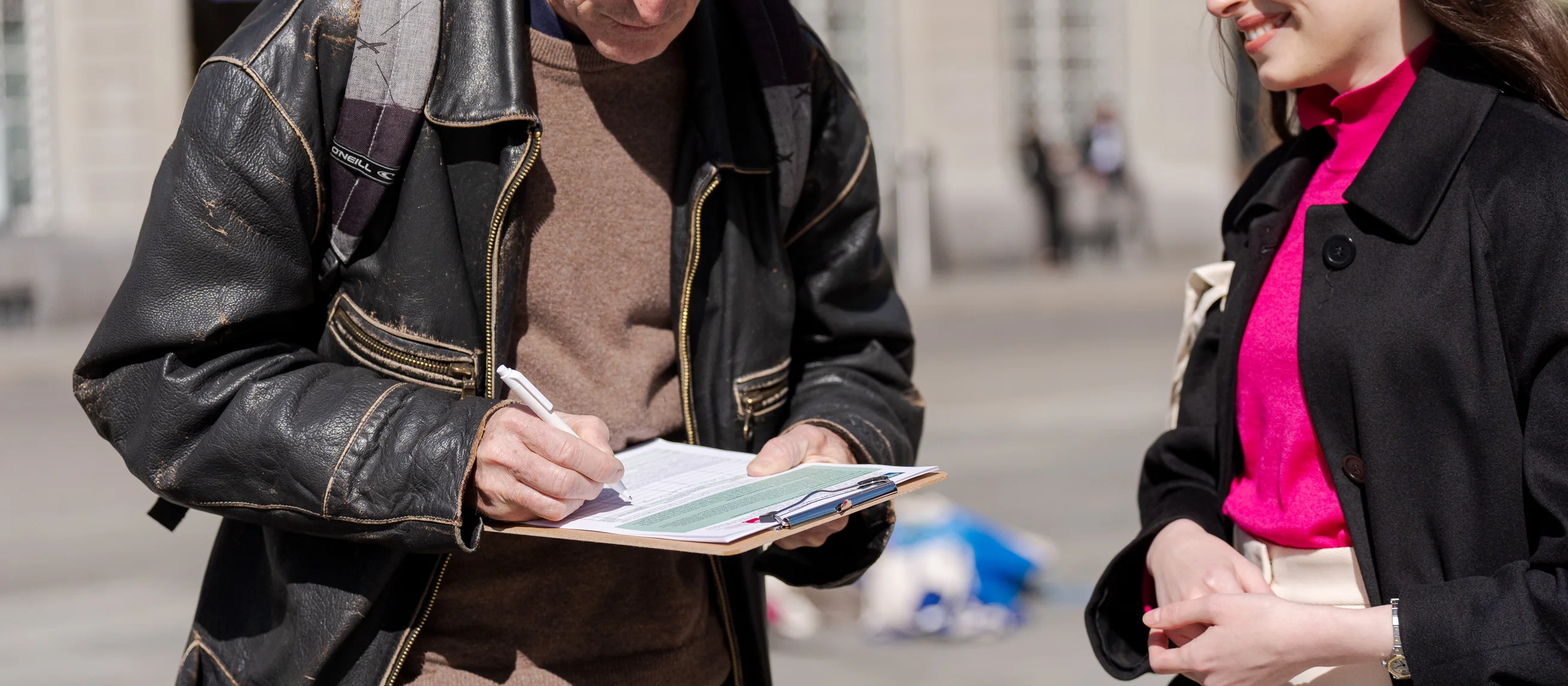 unterschriften sammeln europa initiative ohne köpfe